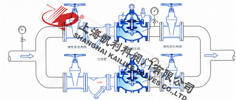 YZQ-S水用可調式減壓閥組安裝圖集